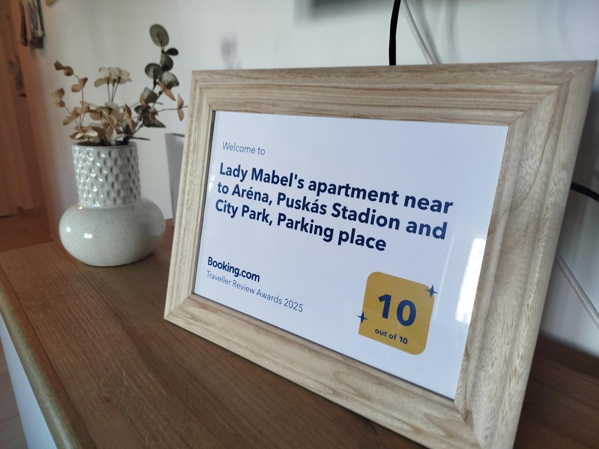 Lady Mabel'S Apartment Near To Arena, Puskas Stadion And City Park, With Guarded Parking Place Budapeszt Zewnętrze zdjęcie